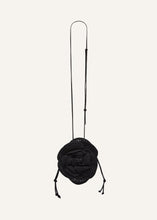 Load image into Gallery viewer, Magda bag beads strap in black crochet
