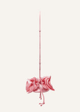 Load image into Gallery viewer, Magda bag pearl strap in pink satin
