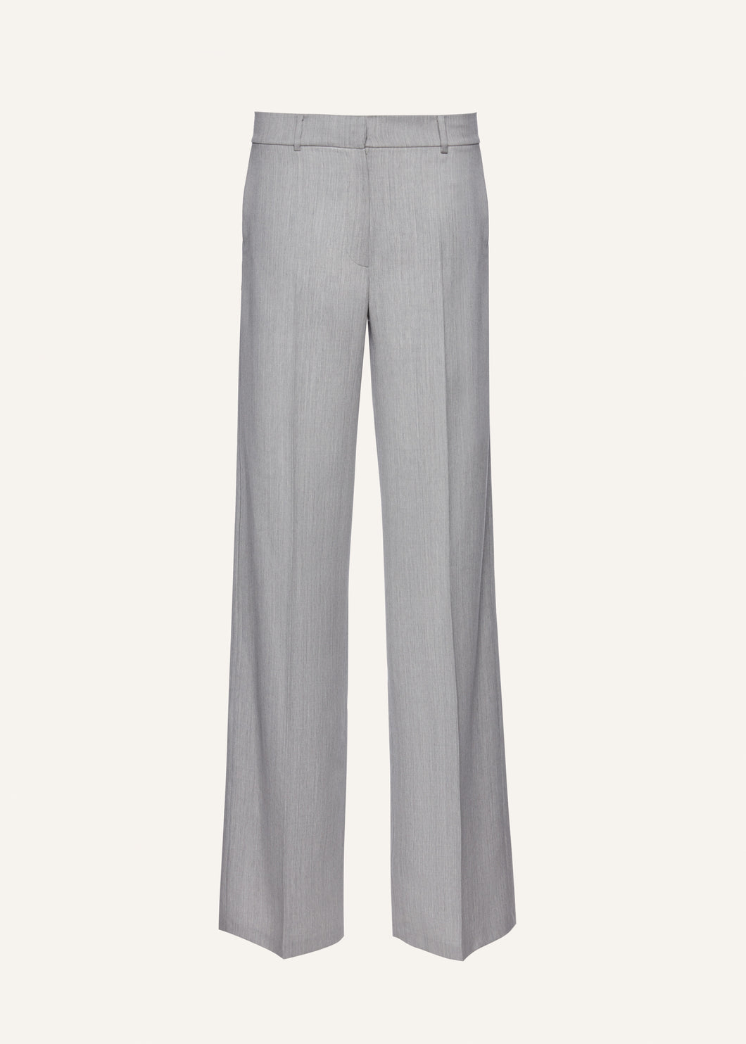 Wide leg tailored pants in grey