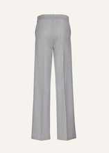 Load image into Gallery viewer, Wide leg tailored pants in grey
