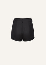 Load image into Gallery viewer, Wool hot shorts in black
