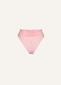 Classic high waist swim bottom in pink