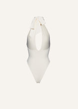Load image into Gallery viewer, Halterneck bodysuit in cream
