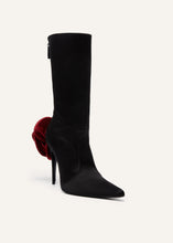 Load image into Gallery viewer, RE24 SHARP POINTED FLOWER BOOTS SATIN RED
