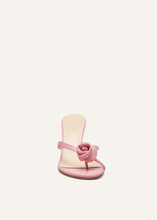 Load image into Gallery viewer, RE24 WEDGE SANDALS LEATHER PINK
