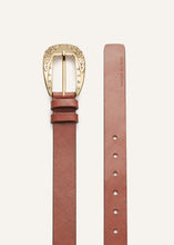 Load image into Gallery viewer, RE25 BELT 01 BROWN GOLD
