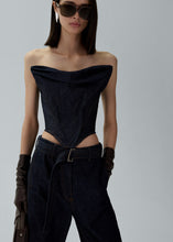 Load image into Gallery viewer, RE25 DENIM 03 CORSET NAVY
