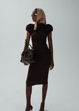 Load image into Gallery viewer, RE25 DRESS 10 BROWN
