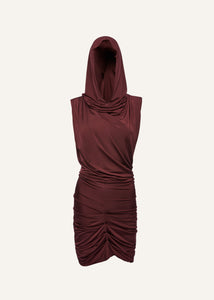 RE25 DRESS 13 BORDEAUX