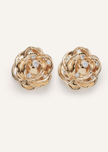 RE25 EARRINGS 11 COL GOLD