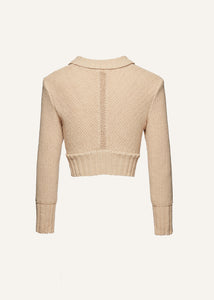 RE25 KNITWEAR 08 SWEATER BEIGE