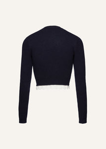 RE25 KNITWEAR 12 SWEATER NAVY