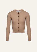 Load image into Gallery viewer, RE25 KNITWEAR 13 BLOUSE BROWN
