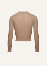 Load image into Gallery viewer, RE25 KNITWEAR 13 BLOUSE BROWN
