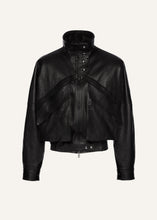 Load image into Gallery viewer, RE25 LEATHER 08 JACKET BLACK
