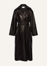 Load image into Gallery viewer, RE25 LEATHER 11 COAT BLACK
