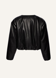 RE25 LEATHER 13 JACKET BLACK