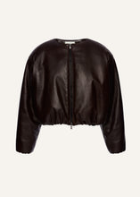 Load image into Gallery viewer, RE25 LEATHER 13 JACKET BURGUNDY
