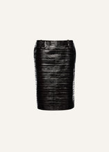 Load image into Gallery viewer, RE25 LEATHER 16 SKIRT BLACK
