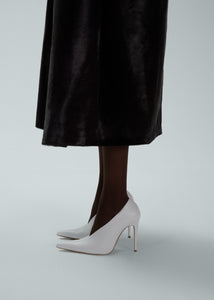 RE25 PUMPS LEATHER WHITE