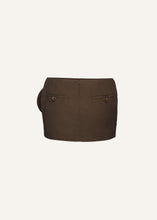 Load image into Gallery viewer, RE25 SKIRT 04 BROWN
