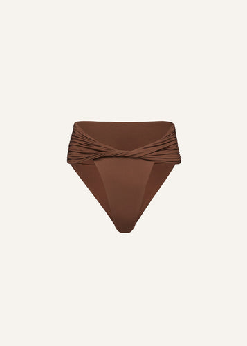 RE25 SWIM BOTTOM 02 BROWN