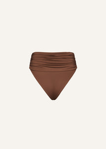 RE25 SWIM BOTTOM 02 BROWN