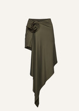 Load image into Gallery viewer, RE25 SWIM SKIRT 01 GREEN
