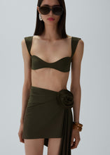 Load image into Gallery viewer, RE25 SWIM SKIRT 01 GREEN
