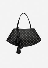 Load image into Gallery viewer, Maya bag in black studded leather
