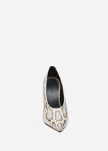 Load image into Gallery viewer, RE26 PUMPS GREY SNAKE LEATHER
