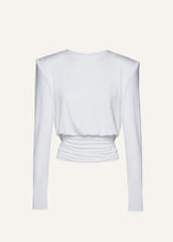 Load image into Gallery viewer, SS24 BLOUSE 03 WHITE

