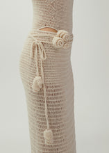 Load image into Gallery viewer, SS24 CROCHET 05 SKIRT BEIGE
