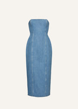 Load image into Gallery viewer, SS24 DENIM 04 DRESS LIGHT BLUE
