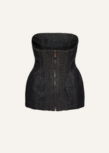 Load image into Gallery viewer, SS24 DENIM 06 CORSET BLACK
