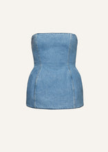 Load image into Gallery viewer, SS24 DENIM 06 CORSET LIGHT BLUE

