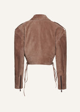 Load image into Gallery viewer, SS24 LEATHER 01 JACKET BROWN

