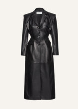 Load image into Gallery viewer, SS24 LEATHER 03 COAT BLACK
