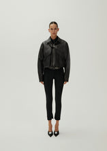 Load image into Gallery viewer, SS24 LEATHER 08 JACKET BLACK
