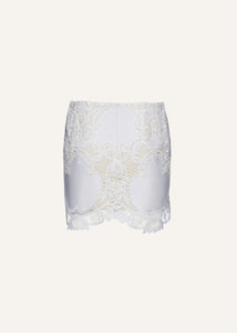 SS24 SKIRT 05 WHITE EMBROIDERY