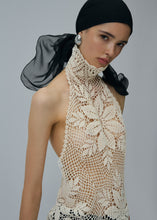Load image into Gallery viewer, SS25 CROCHET 02 TOP CREAM
