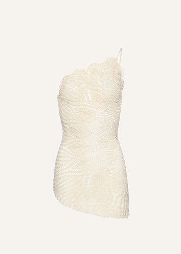 SS25 CROCHET 03 DRESS CREAM
