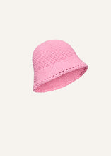 Load image into Gallery viewer, SS25 CROCHET 06 HAT PINK
