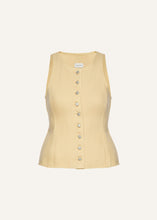 Load image into Gallery viewer, SS25 DENIM 01 VEST BEIGE
