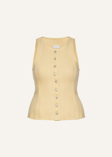 SS25 DENIM 01 VEST BEIGE