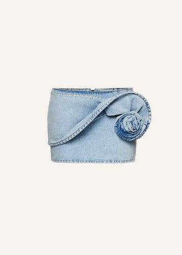SS25 DENIM 02 SKIRT LIGHT BLUE