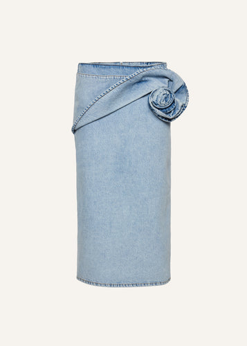 SS25 DENIM 03 SKIRT LIGHT BLUE