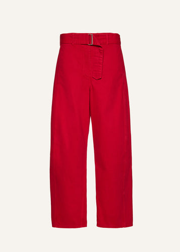 SS25 DENIM 08 PANTS RED