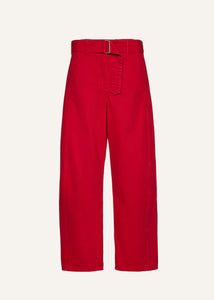 SS25 DENIM 08 PANTS RED