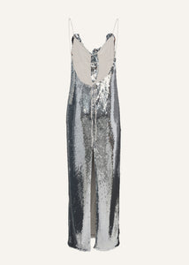 SS25 DRESS 01 SILVER SEQUINS